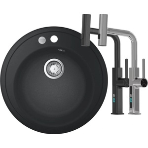  Grohe Композитна мивка + Смарт смесител с дигитален дисплей 31656AP0-VS-0354 (31656AP0-VS-0354)