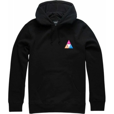 HUF mikina PRISM P/O HOODIE černá