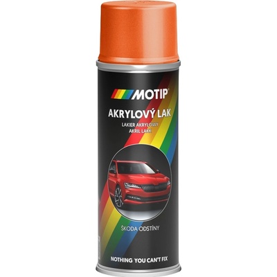 MOTIP Škoda oranžová metalická 200ml