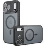 Techsuit Калъф за iPhone 17 Pro - Techsuit - PureFrost MagSafe - Frosted Черен (KF2353480)
