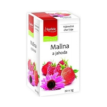 Apotheke Malina a jahoda s echinaceou čaj 20 x 2 g