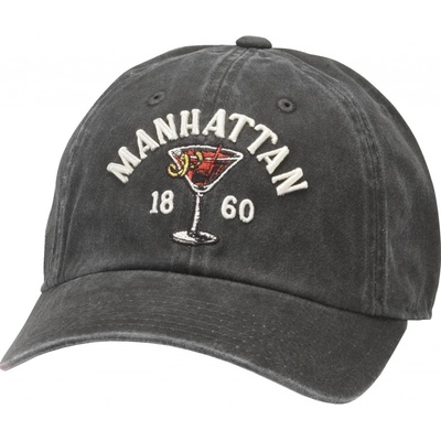 American Needle Archive Cocktail Manhattan Cap SMU714A-MANHAT Kape Herren Schwarz