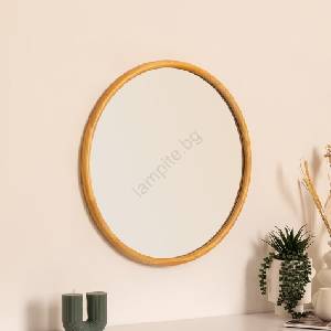 Atmosphera - Огледало KIM Ø 55 см каучуково дърво (P6635)