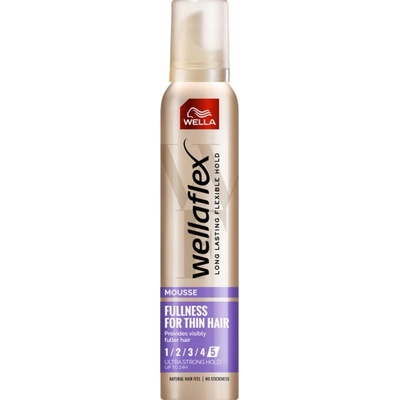 Wella Wellaflex Fullness for Thin Hair penové tužidlo 200 ml