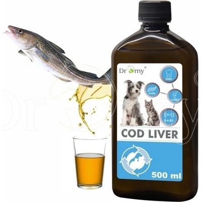 Dromy Olej z tresčej pečene 500 ml