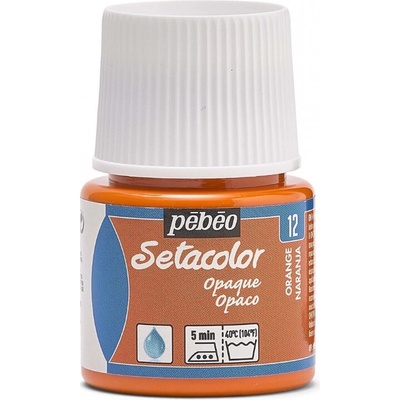 Barva na textil PEBEO Setacolor Opaque 45 ml Orange