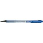 Pilot Химикалка, 0, 27 мм, с бутон, прозрачен корпус, PILOT "BP-S Matic", синя BPS-135F-L (BPS-135F-L)