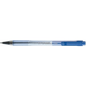 Pilot Химикалка, 0, 27 мм, с бутон, прозрачен корпус, PILOT "BP-S Matic", синя BPS-135F-L (BPS-135F-L)