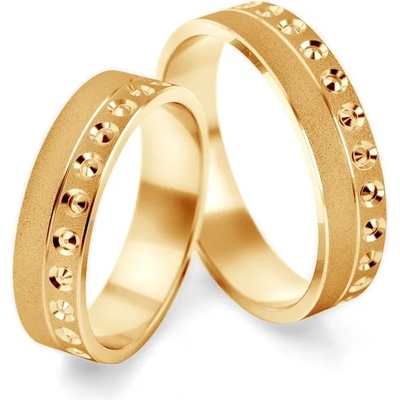 SAVICKI Сватбени халки: злато, плоски. 5 мм