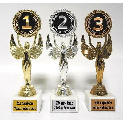 VIZINGR Trofeje s pořadím F32-830-LAC002 F32-830-LAC002 zlato