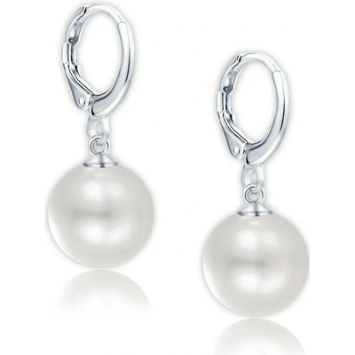 Elanis Jewel Dámské perlové náušnice Sophia White Pearl EJ00196