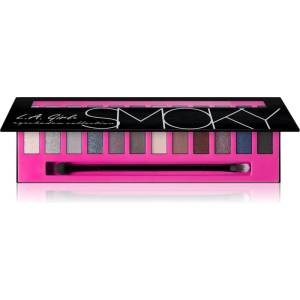 L.A. GIRL COSMETICS Beauty Brick Collection палитра от сенки за очи цвят Smoky 12 гр