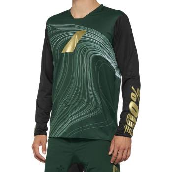 100% R-CORE-X LE Long Sleeve Forest Green