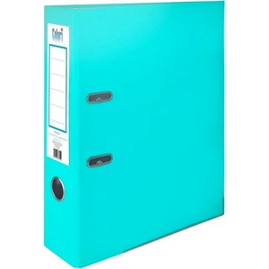 Colori Класьор, 8 cm, PP, с метален кант, несглобен, аквамарин, 50 броя (1070120564)