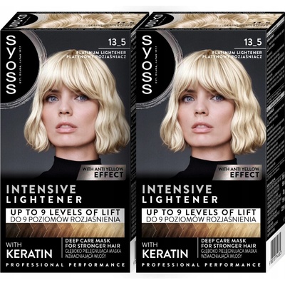 SYOSS Zesvětlovače vlasů blond 13-5