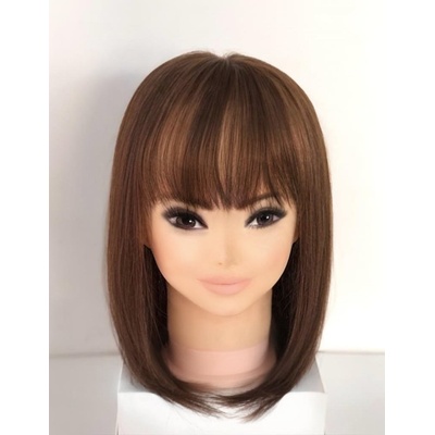 Exclusive wigs by Lubo tupé Soft light brown ash