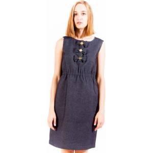 Moschino Къса рокля за жени love moschino, Син (w-v-d24-00-t-7778_blu_4002)