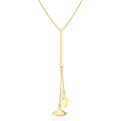 SAVICKI Колие savicki: злато. диаманти