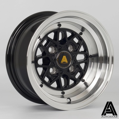 AUTOSTAR Korin 6x12 4x101 ET-9 black