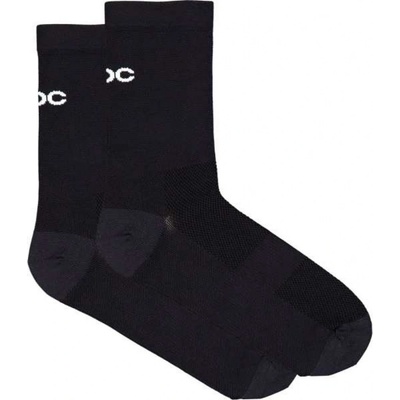 POC klasické CADENCE ROAD SOCKS čierna