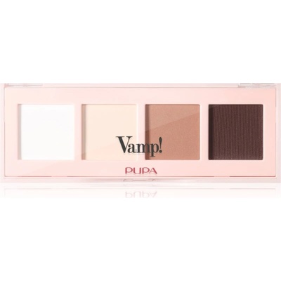 PUPA Vamp! Eyeshadow Palette палитра сенки за очи 001 Natural Matt 5.2 гр