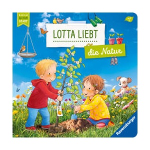 Lotta liebt die Natur - Sach-Bilderbuch über Umweltschutz ab 2 Jahre, Kinderbuch ab 2 Jahre, erstes Sachwissen, Pappbilderbuch | Katja Senner (ISBN: 9783473418893)
