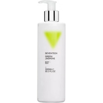 SEVENTEEN Body Silk Green Jasmine - Хидратиращо мляко за тяло, с блестящи частици 300мл