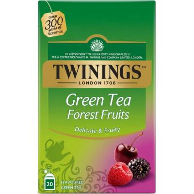 Twinings Zelený čaj s lesním ovocem 20 x 1,5 g