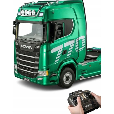 Huina Toys Scania 770S 1:18 RC nákladní auto zelená