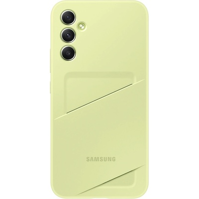 Samsung Zadní kryt s kapsou na kartu Galaxy A14/A14 5G Lime EF-OA146TGEGWW