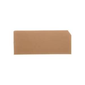 Weidmuller End wall beige AP ASK1 0380360000 /20pcs /