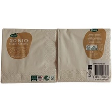 Duni Obrúsky 24x24cm 3V Earth Cream 240ks