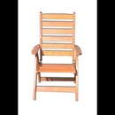 Záhradné stoličky a kreslá zahradní židle, křeslo RUSTIKA dřevěná, polohovací