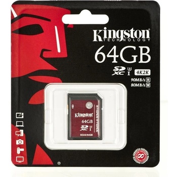 Kingston SDXC 64GB UHS-I U3 SDA3/64GB