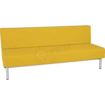 Полша Диван Inflam 1, триместен - горчица