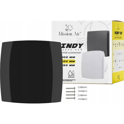 Mission Air WINDY 120 Black S 120 mm