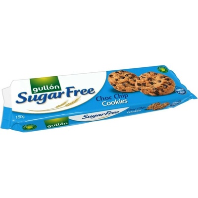 Gullón Choc chip sušenky s kousky čokolády bez cukru 150 g – Hledejceny.cz