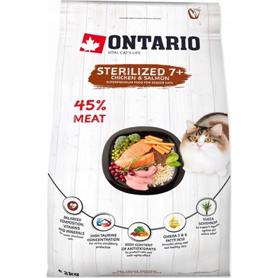 Ontario Cat Sterilised 2 kg