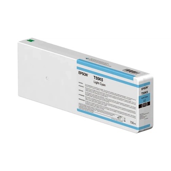 Epson Консуматив, Epson Singlepack Light Cyan T55K500 UltraChrome HDX/HD 700ml (C13T55K500)