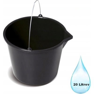 PROSPERPLAST IWIR20L Vedro stavebné plastové s výlevkou 20 L