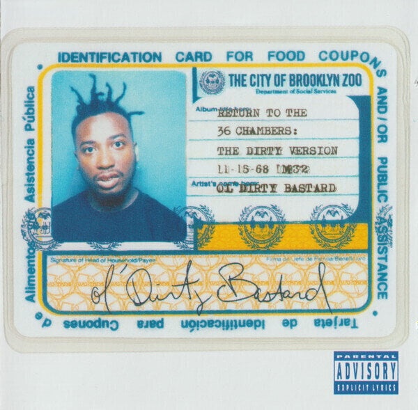 Ol' Dirty Bastard - Return To The 36 Chambers: The Dirty Version (CD) (0075596165921)