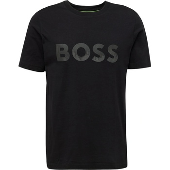 BOSS Тениска 'Mirror 1' черно, размер XL