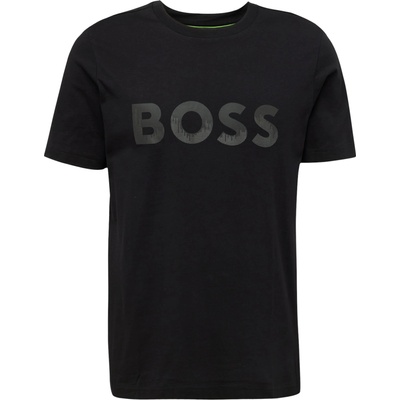 BOSS Green Тениска 'Mirror 1' черно, размер XL