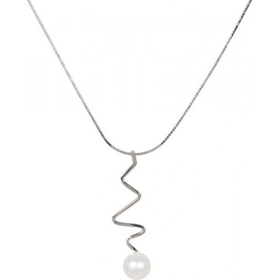 JwL Luxury Pearls Strieborný náhrdelník s pravou perlou JL0449