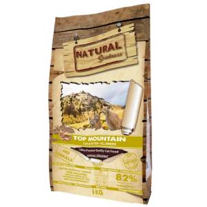 Natural Greatness Top Mountain Rabbit monoprotein GRAIN FREE - Суха храна за котки монопротеин Заек 82% месо - 6 кг Ashbourne ASC35KR06