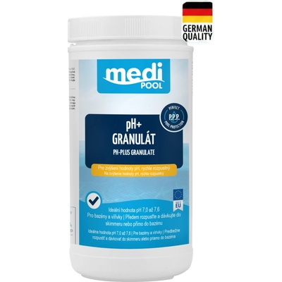 mediPOOL pH+Plus granulát 1 kg