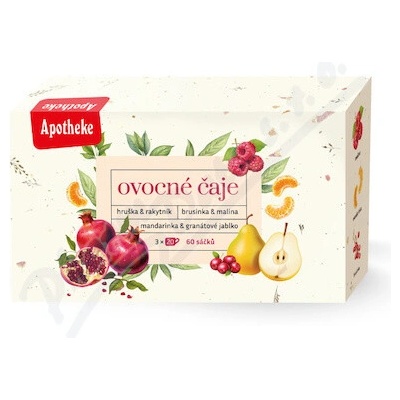 Apotheke Ovocné čaje mix 3 x 20 sáčků