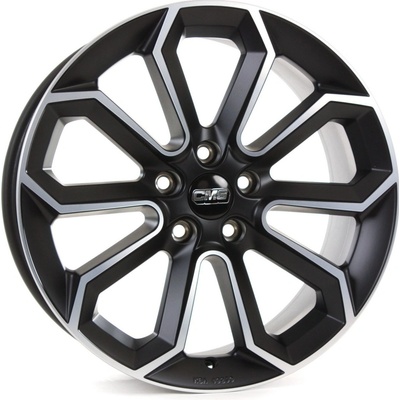 CMS C20 8x19 5x112 ET45 matt black polished