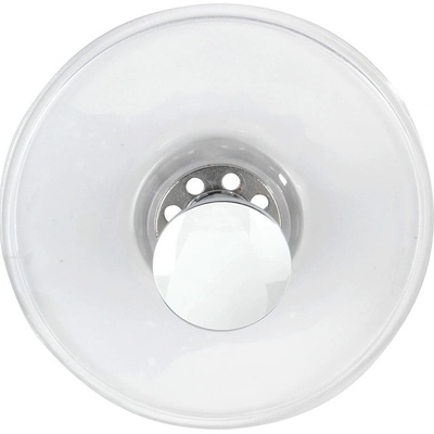 Greatstore Arezzo 7 cm transparentní / stříbrná ocel