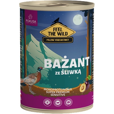 POKUSA POKUSA FEEL THE WILD - фазан със сини сливи, 400гр (PO_1pheasant-400)